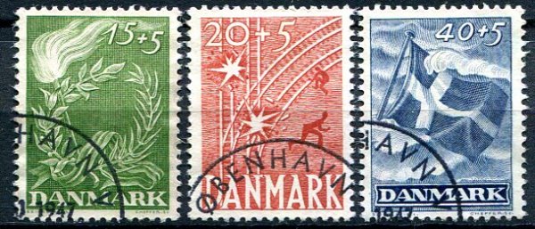 Danmark Afa 299 - 01 Stemplet