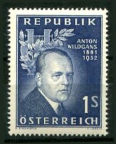 Østrig Afa 933 Ustemplet
