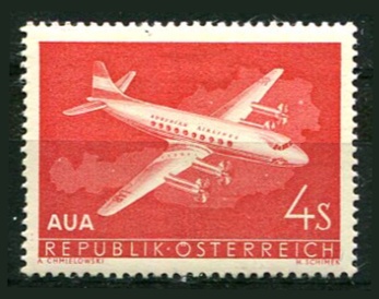 Østrig Afa 941 Ustemplet