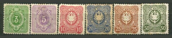 Tyske Rige Afa 39 - 44 Ustemplet