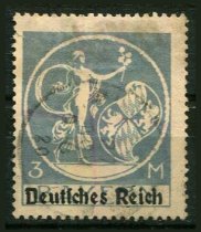 Tyske Rige Afa 135 Stemplet