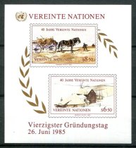 Wien Afa 54 Postfrisk Miniark