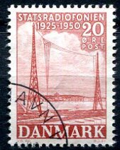 Danmark Afa 317 Stemplet