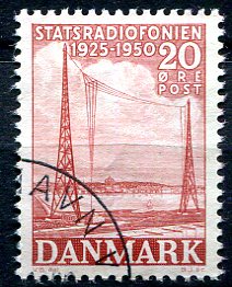 Danmark Afa 317 Stemplet