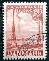 Danmark Afa 317 Stemplet