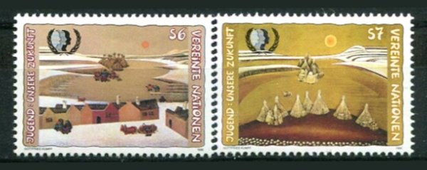 Wien Afa 187 - 88 Postfrisk
