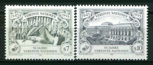 Wien Afa 189 - 90 Postfrisk