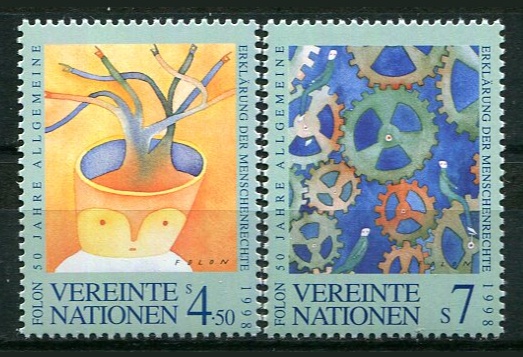 Wien Afa 273 - 74 Postfrisk