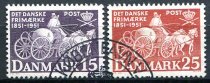 Danmark Afa 331 - 32 Stemplet