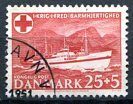 Danmark Afa 333 Stemplet