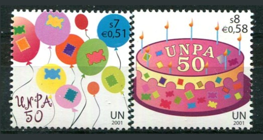 Wien Afa 348 - 49 Postfrisk