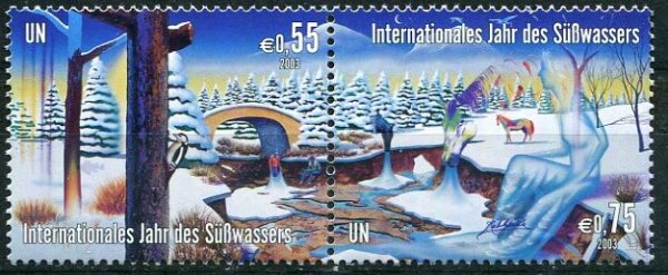Wien Afa 398 - 99 Postfrisk Sammentryk