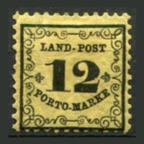 Baden Afa 03 Ustemplet Portomærke