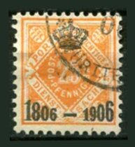 Wurttemberg Afa 31 Stemplet