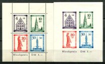 Baden Afa 37 - 38 Postfrisk Miniark