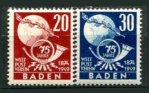 Baden Afa 49 - 60 Postfrisk