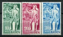 Baden Afa 53 - 54 Postfrisk