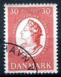 Danmark Afa 357 Stemplet