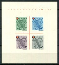 Baden Afa 32 Postfrisk