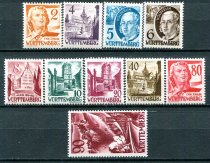 Wurttemberg Afa 35 - 44 Postfrisk