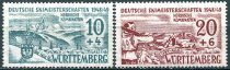 Wurttemberg Afa 28 - 29 Postfrisk
