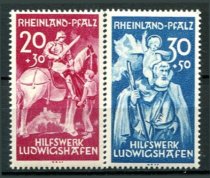 Rheinland-Pfalz Afa 30 - 31 Postfrisk