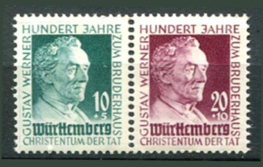 Wurttemberg Afa 48 - 49 Postfrisk