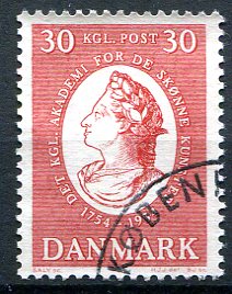 Danmark Afa 357 Stemplet