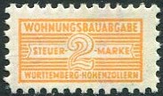 Wurttemberg Afa 56b Postfrisk