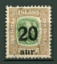Island Afa 108 Stemplet