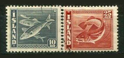Island Afa 238 - 39 Stemplet