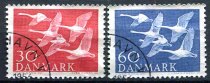 Danmark Afa 367 - 68 Stemplet