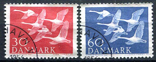 Danmark Afa 367 - 68 Stemplet