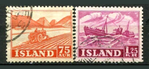Island Afa 276 - 77 Stemplet