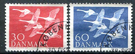 Danmark Afa 367 - 68 Stemplet