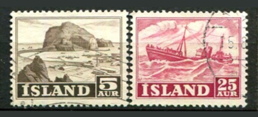 Island Afa 297 - 98 Stemplet