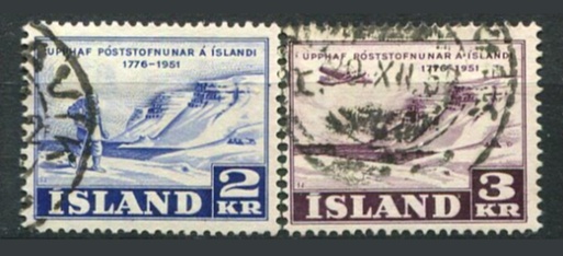 Island Afa 274 - 75 Stemplet