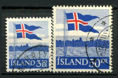 Island Afa 328 - 29 Stemplet