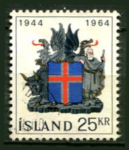 Island Afa 381 Stemplet
