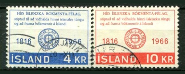 Island Afa 407 - 08 Stemplet