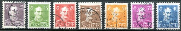Danmark Afa 274 - 80 Stemplet