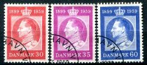 Danmark Afa 374 - 76 Stemplet
