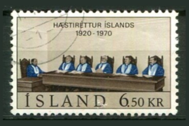 Island Afa 439 Stemplet