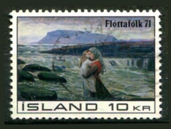Island Afa 451 Stemplet