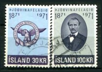 Island Afa 456 - 57 Stemplet