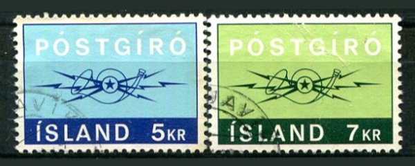 Island Afa 454 - 55 Stemplet