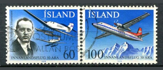 Island Afa 533 - 34 Stemplet