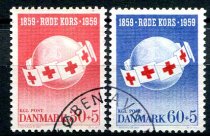 Danmark Afa 378 - 79 Stemplet