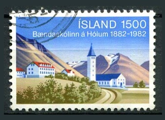 Island Afa 586 Stemplet