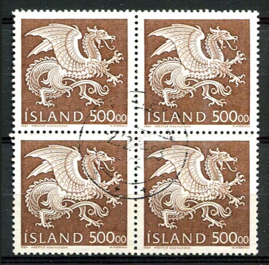 Island Afa 702 Stemplet Sammentryk